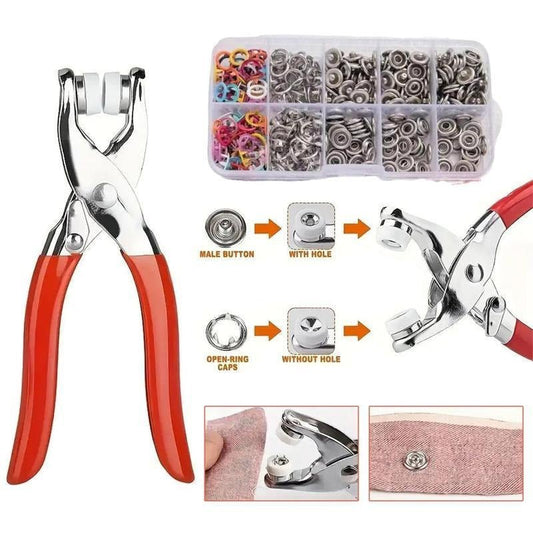 Buttonease Snap Fastener Tool Set Product Image 01
