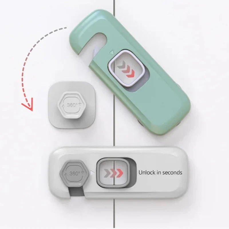 Cabinet Refrigerator Child Safety Locks Product Image 03