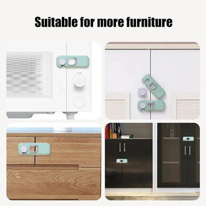Cabinet Refrigerator Child Safety Locks Product Image 07