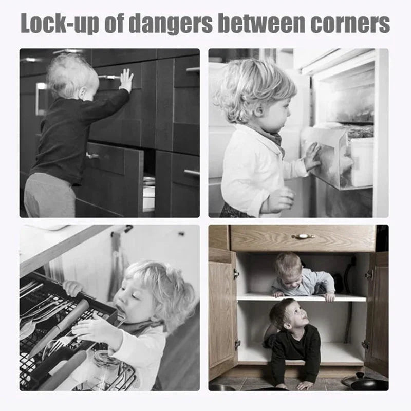 Cabinet Refrigerator Child Safety Locks Product Image 08