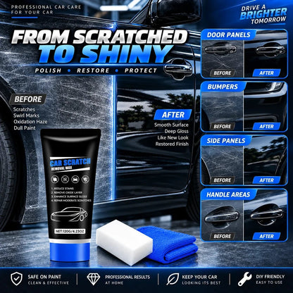 Car Paint Care Wax Shallow Scratch Polish Product Image 06