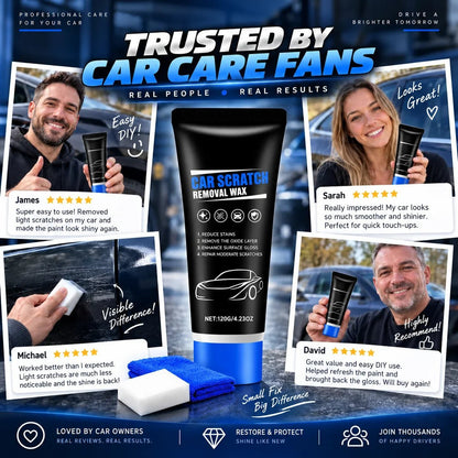 Car Paint Care Wax Shallow Scratch Polish Product Image 08
