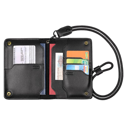 Carter Leather Passport Wallet Travel Organizer Product Image 05