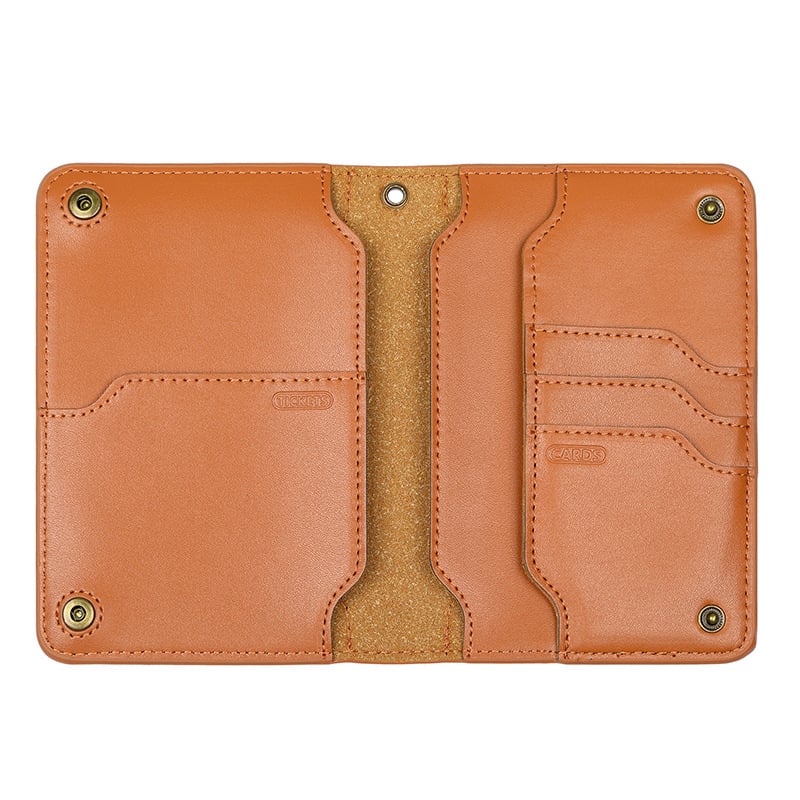 Carter Leather Passport Wallet Travel Organizer Product Image 06