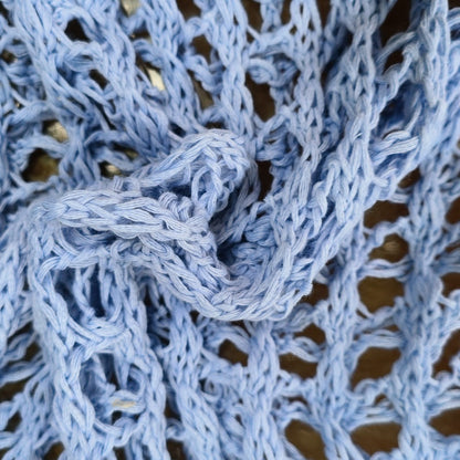 Celeste Crochet Knit Womens Relaxed Top Product Image 08