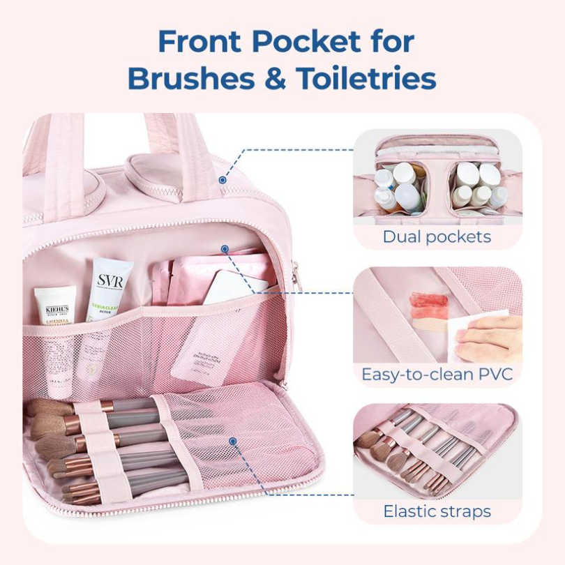 Clarix Wide Mouth Travel Toiletry Bag Product Image 06