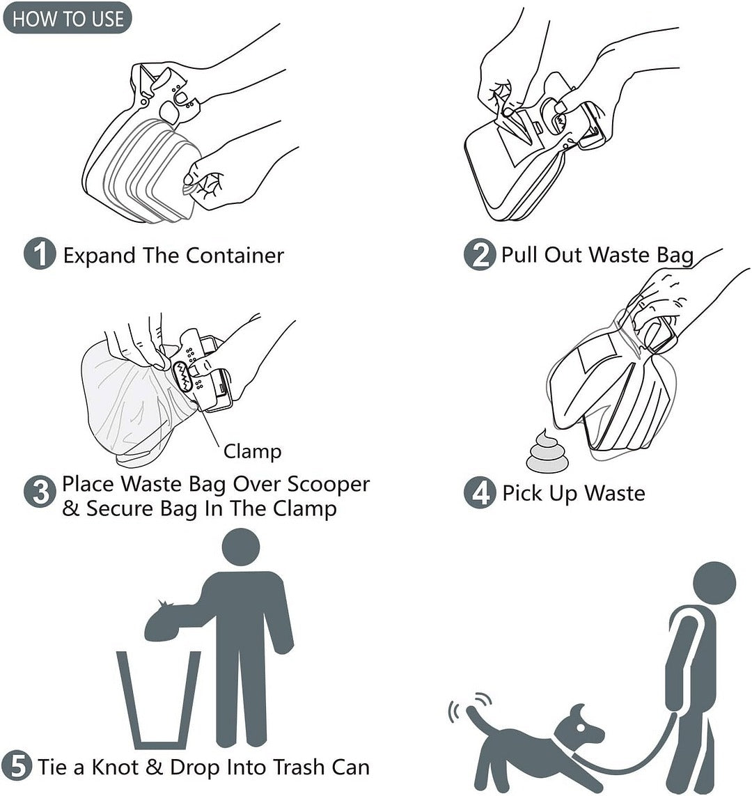 Cleverpaw One Hand Dog Waste Scooper Product Image 03
