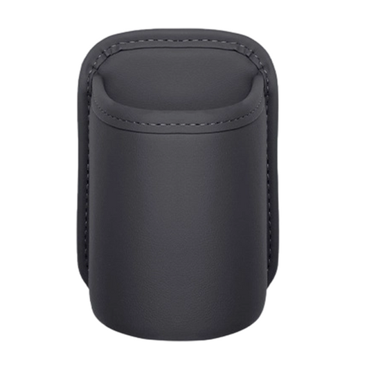 Clip On Car Cup Holder Pu Leather Product Image 01