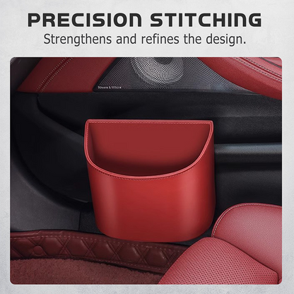 Clip On Car Cup Holder Pu Leather Product Image 05