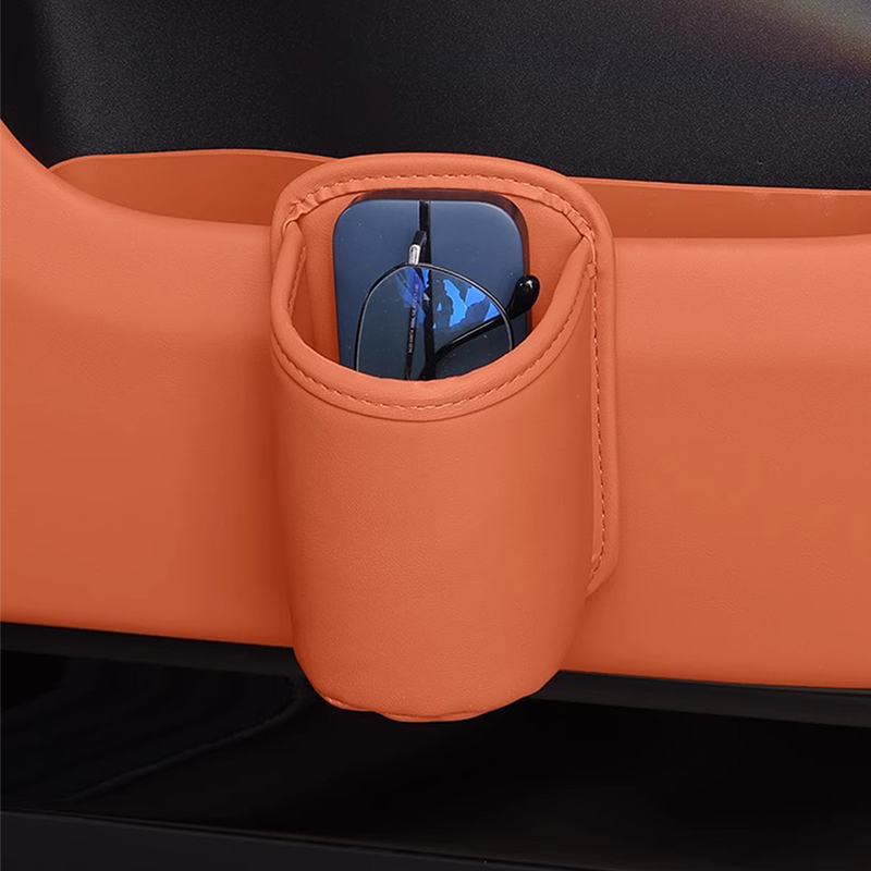 Clip On Car Cup Holder Pu Leather Product Image 07