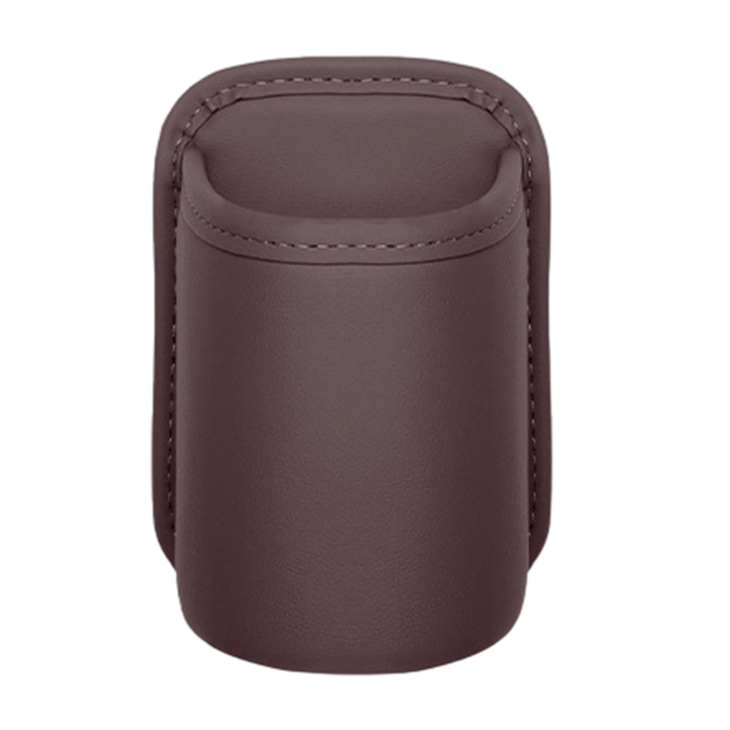Clip On Car Cup Holder Pu Leather Product Image 18