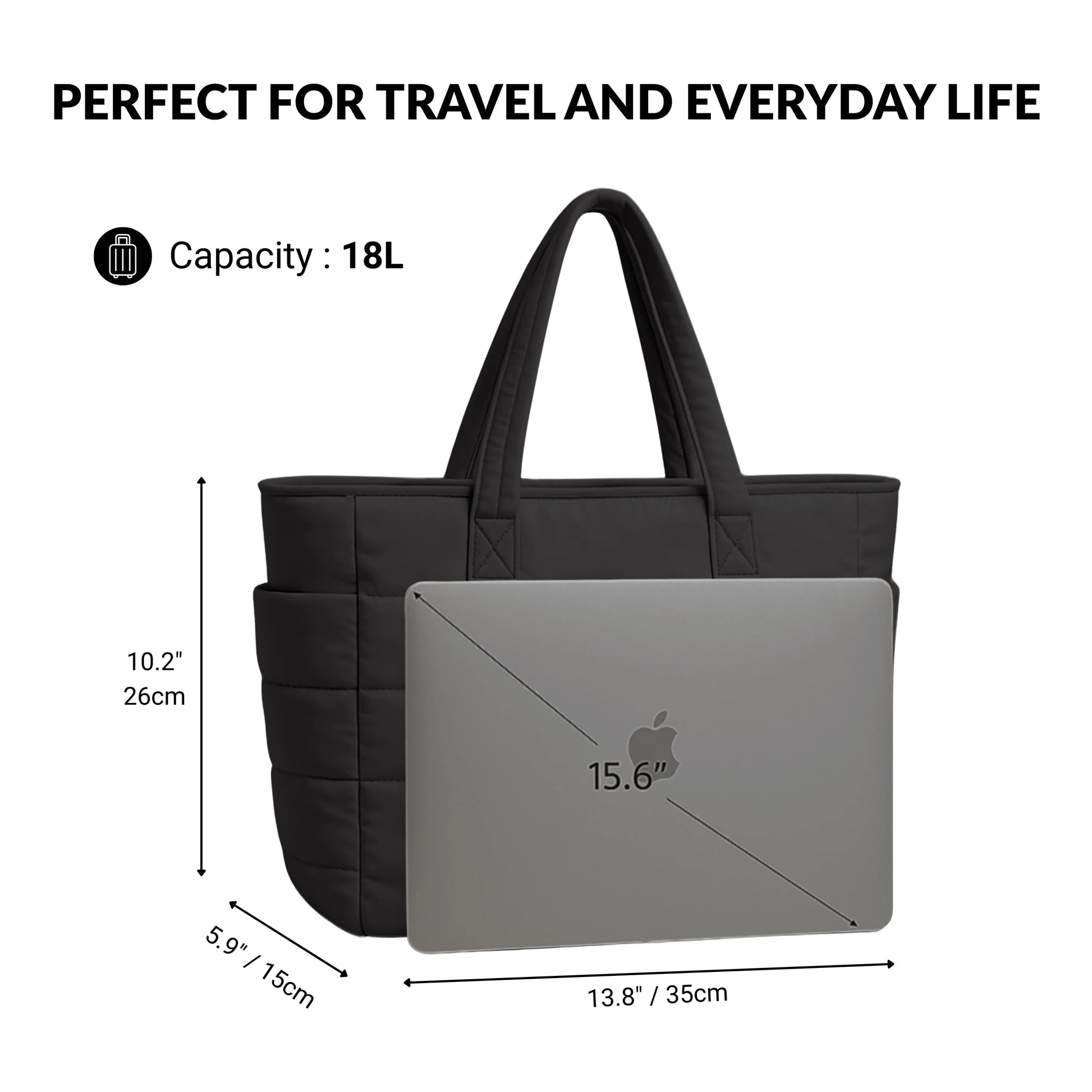 Cloudline Quilted Lightweight Tote Bag Product Image 09