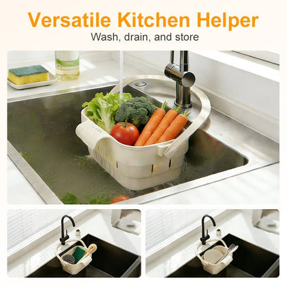 Collapsible Faucet Hanging Sink Strainer Basket Product Image 06