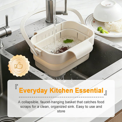 Collapsible Faucet Hanging Sink Strainer Basket Product Image 09