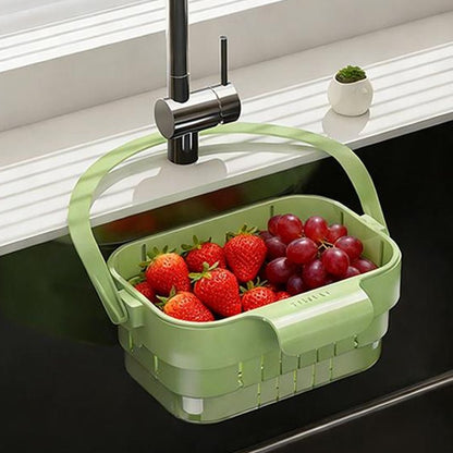 Collapsible Faucet Hanging Sink Strainer Basket Product Image 11