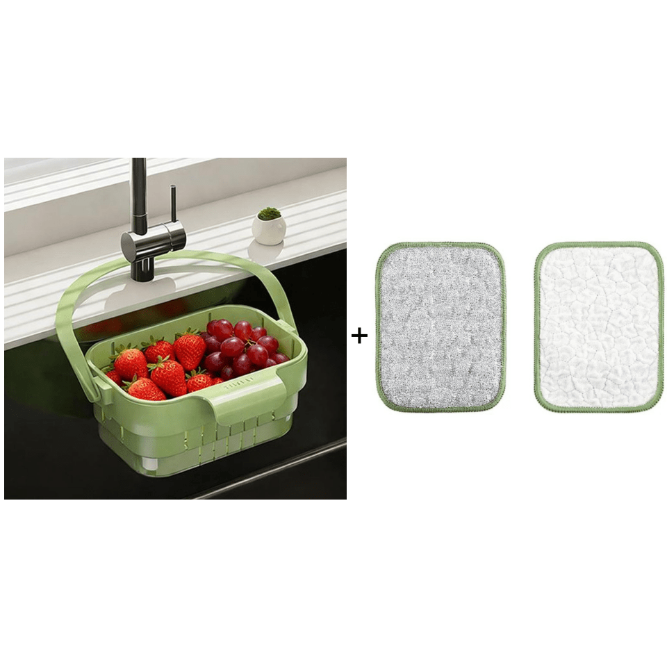 Collapsible Faucet Hanging Sink Strainer Basket Product Image 12