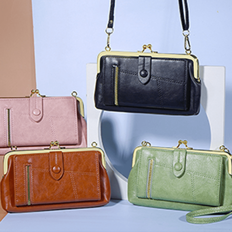 Compact Crossbody Phone Bag Card Organizer Product Image 07