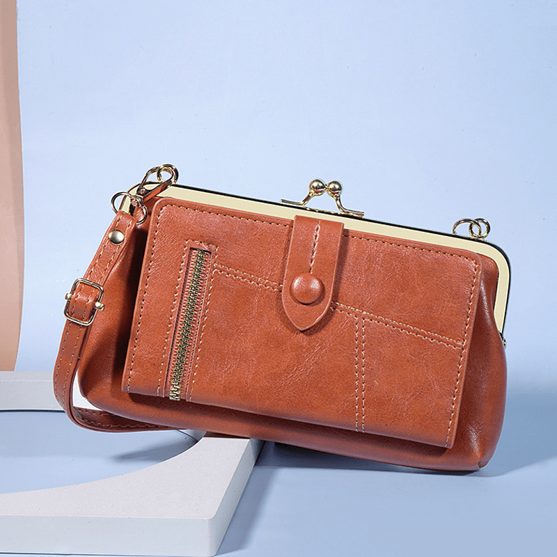 Compact Crossbody Phone Bag Card Organizer Product Image 10