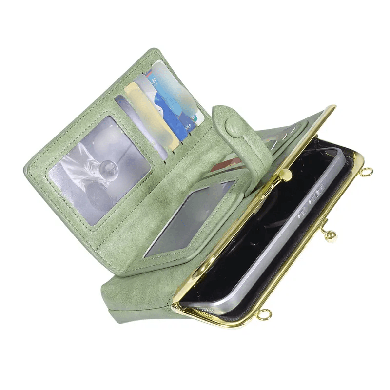 Compact Crossbody Phone Bag Card Organizer Product Image 11
