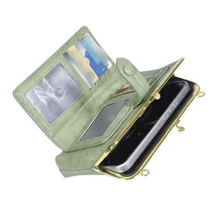 Compact Crossbody Phone Bag Card Organizer Product Image 11