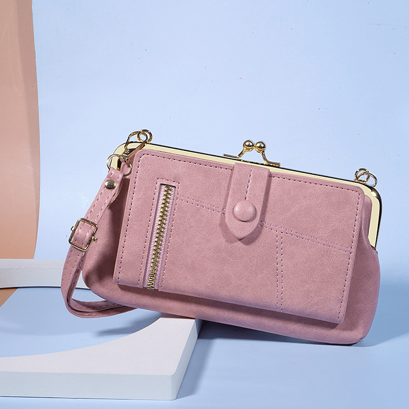 Compact Crossbody Phone Bag Card Organizer Product Image 12