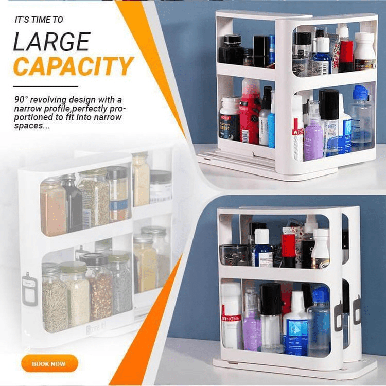 Compact Swivel Storage Rack Product Image 02