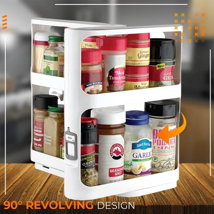 Compact Swivel Storage Rack Product Image 05