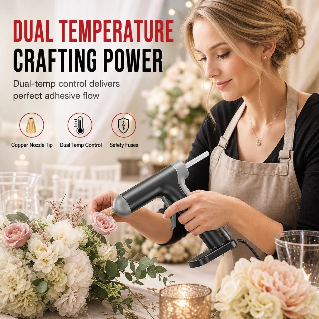 Cordless Dual Temperature Glue Gun Set Product Image 02