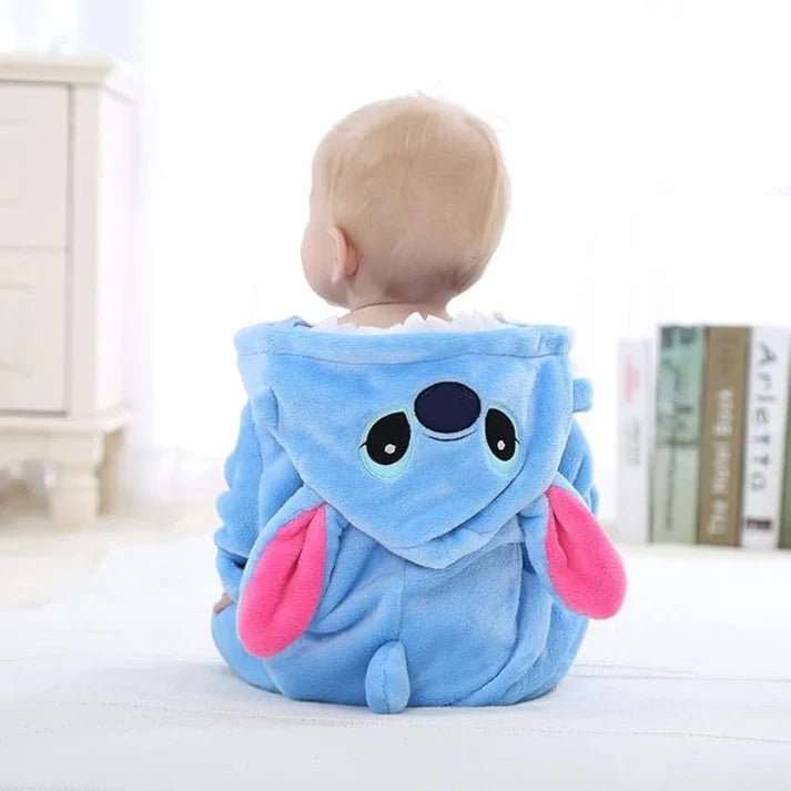 Cozy Animal Baby Toddler Fleece Onesie Product Image 06
