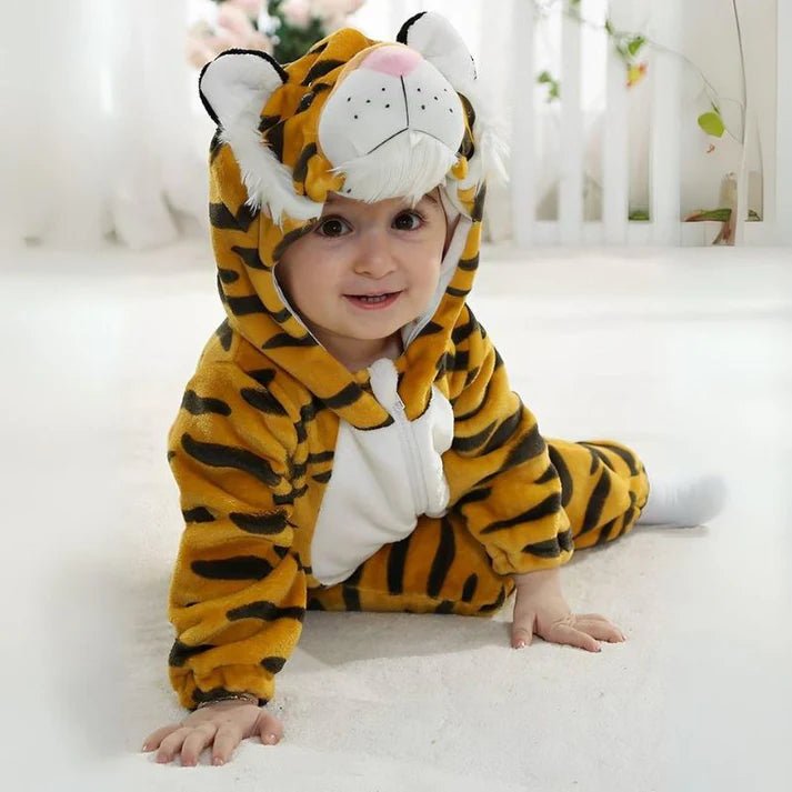 Cozy Animal Baby Toddler Fleece Onesie Product Image 07