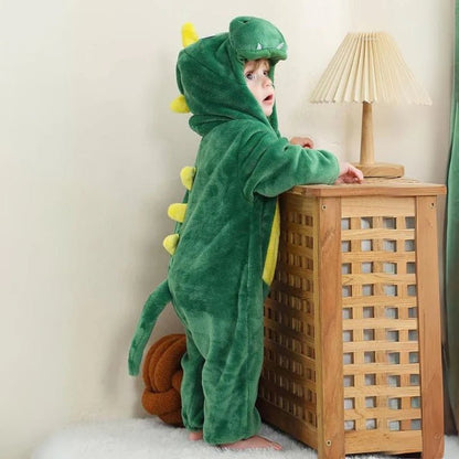 Cozy Animal Baby Toddler Fleece Onesie Product Image 09