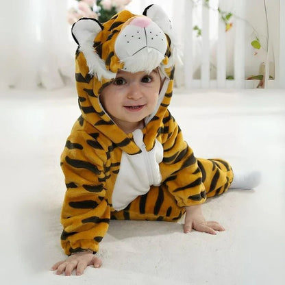 Cozy Animal Baby Toddler Fleece Onesie Product Image 14