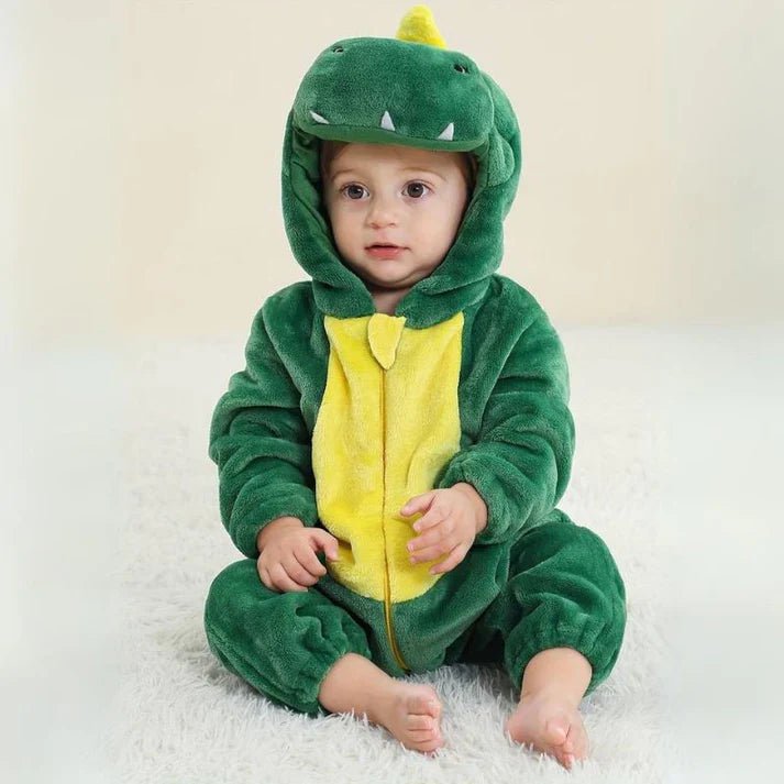 Cozy Animal Baby Toddler Fleece Onesie Product Image 17