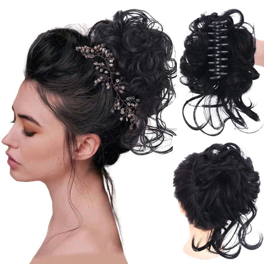 Crownready Synthetic Bun Claw Clip Product Image 01