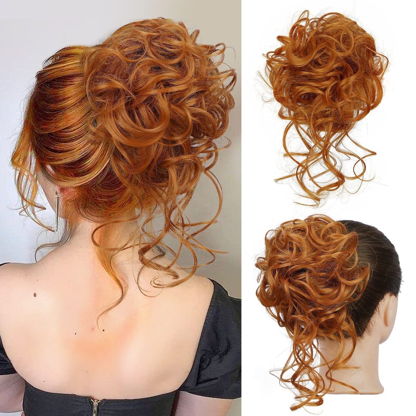 Crownready Synthetic Bun Claw Clip Product Image 06