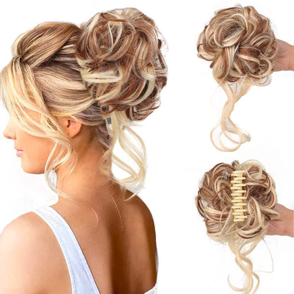 Crownready Synthetic Bun Claw Clip Product Image 08