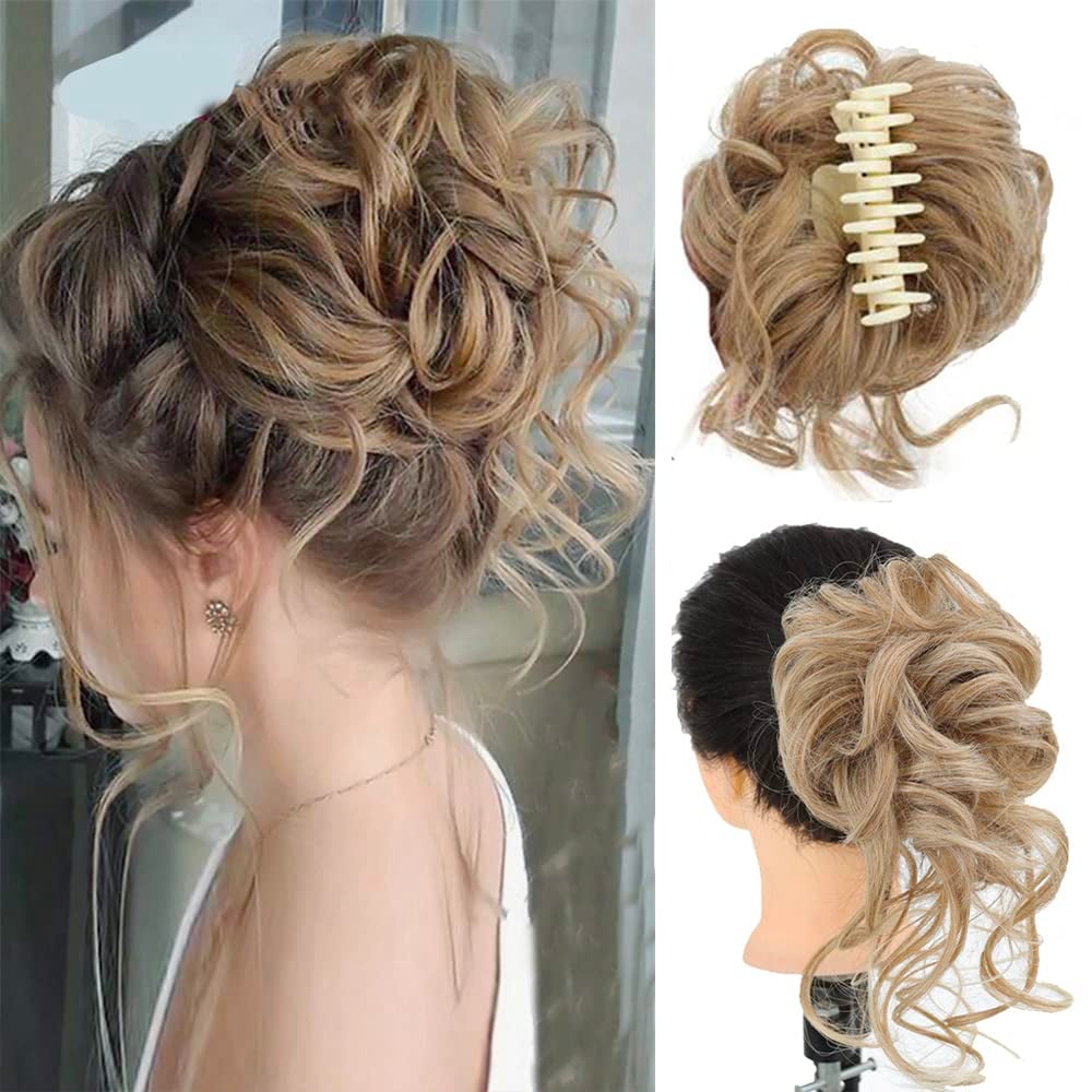 Crownready Synthetic Bun Claw Clip Product Image 17