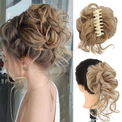 Crownready Synthetic Bun Claw Clip Product Image 17