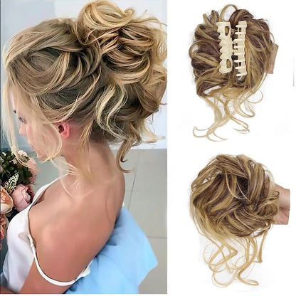 Crownready Synthetic Bun Claw Clip Product Image 18