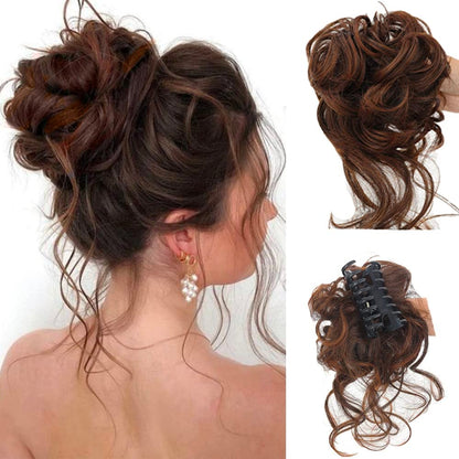 Crownready Synthetic Bun Claw Clip Product Image 19