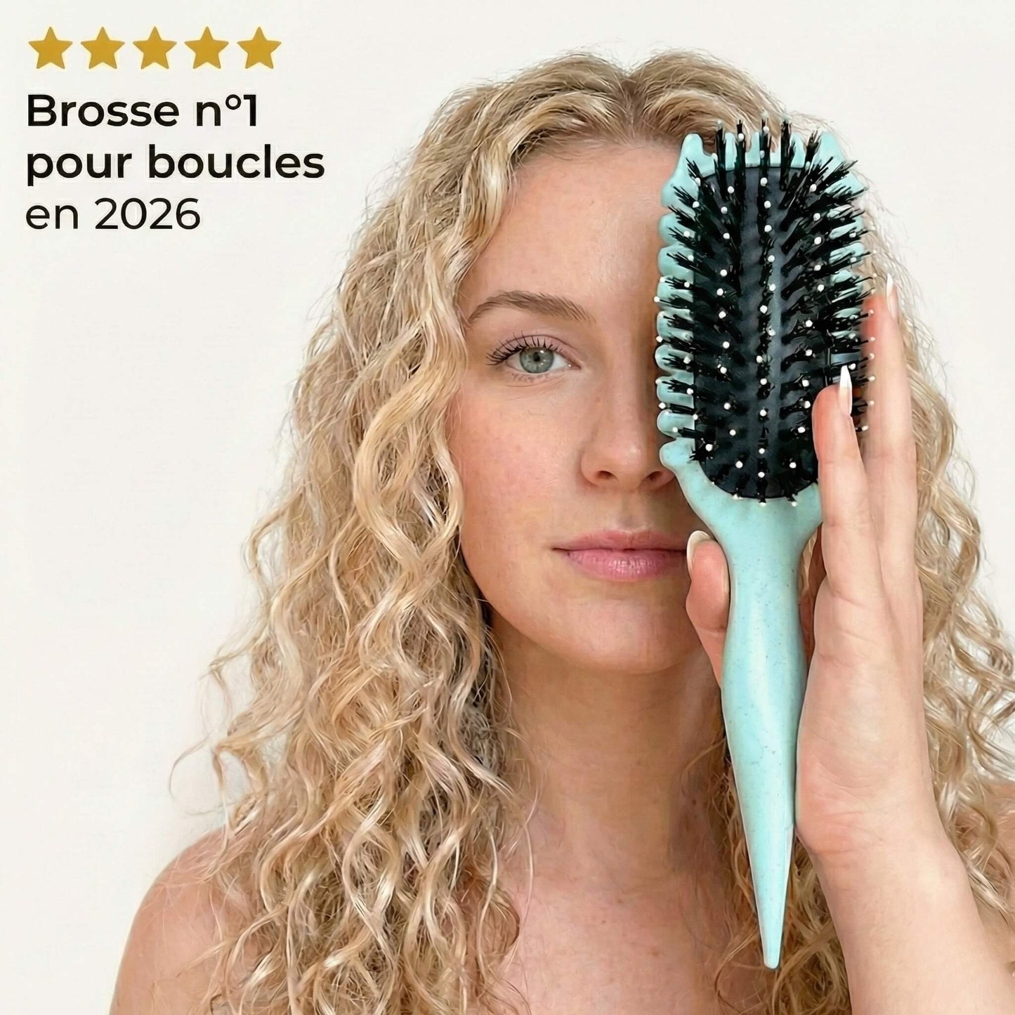 Curlshape Detangling Curl Brush Frizz Control Product Image 01