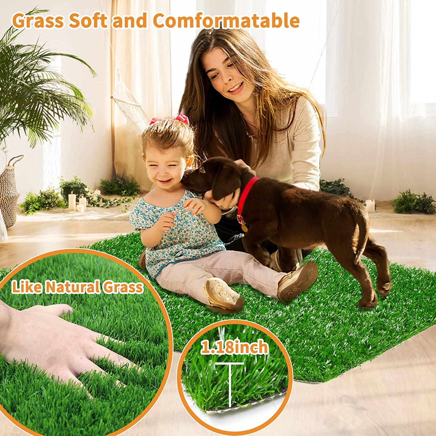 Dailypatch Indoor Dog Grass Potty Pads Product Image 04