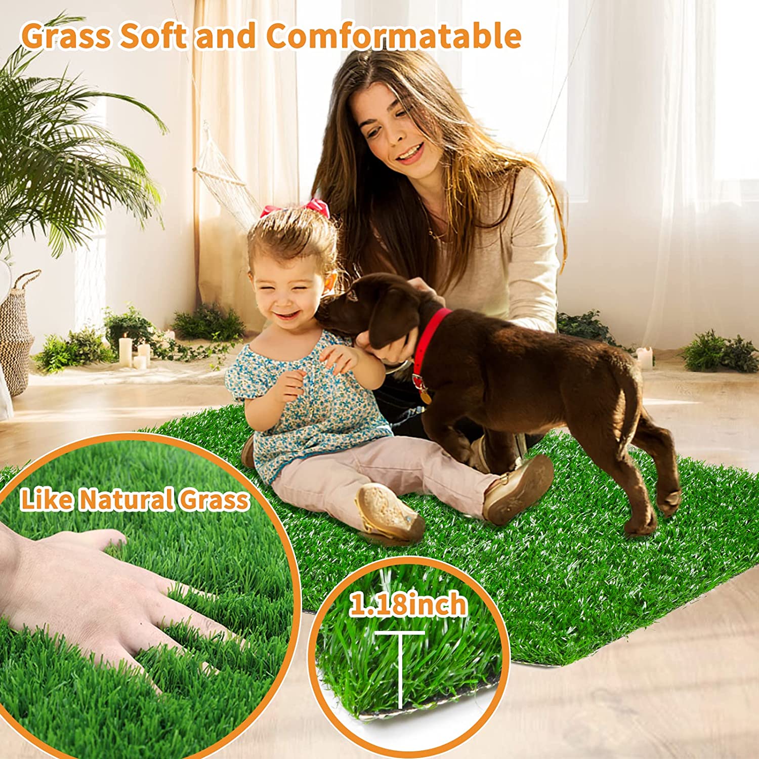 Dailypatch Indoor Dog Grass Potty Pads Product Image 04