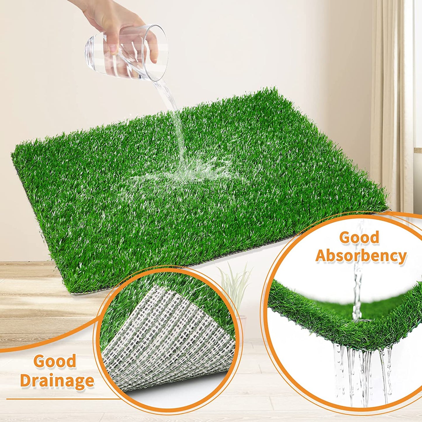 Dailypatch Indoor Dog Grass Potty Pads Product Image 05