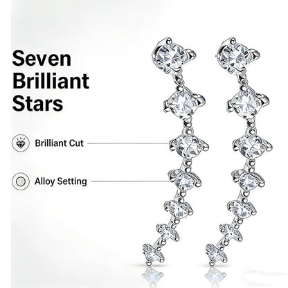Demi Zirconia Ear Climber Earrings Product Image 04