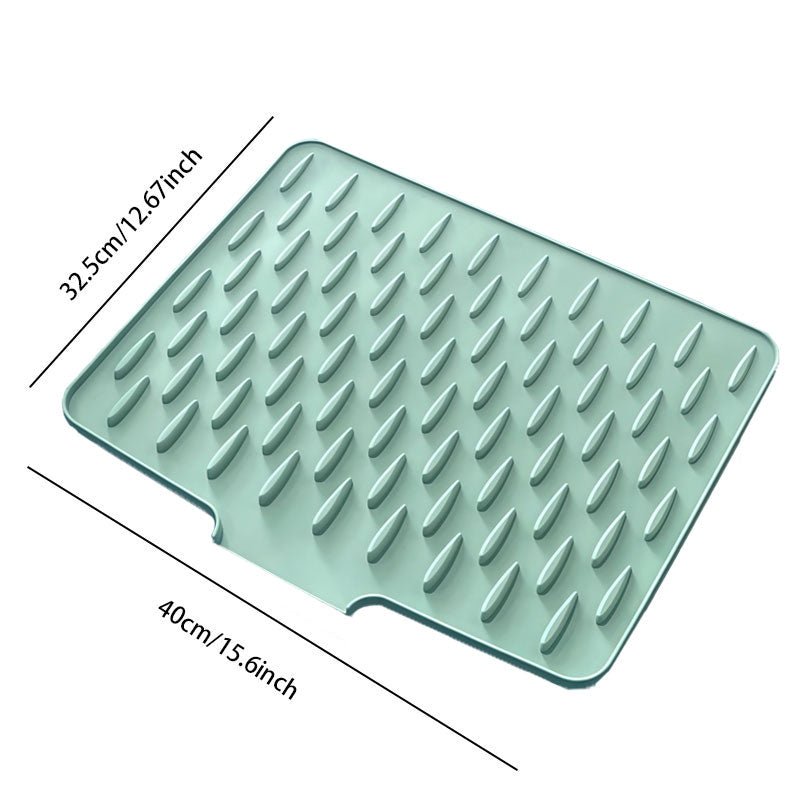 Dishflow Silicone Drying Mat Sloped Drainage Product Image 10