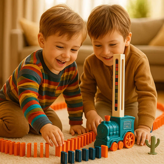 Domino Path Train Playset Product Image 01