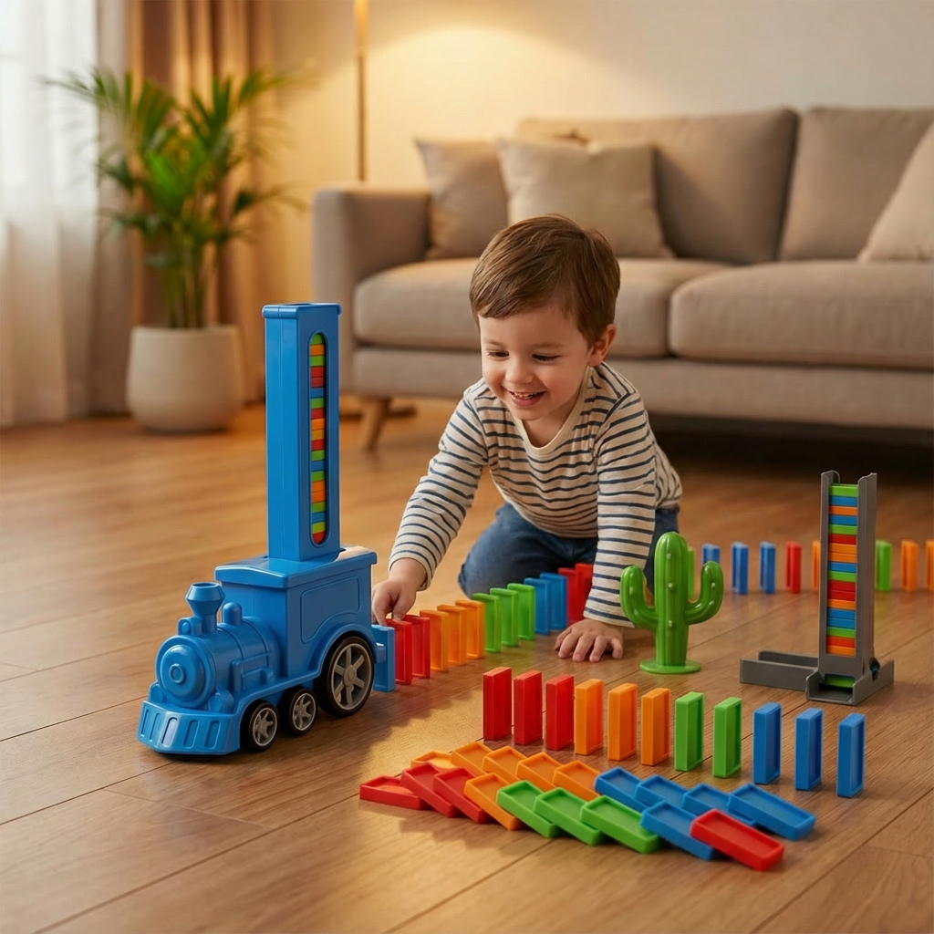 Domino Path Train Playset Product Image 02