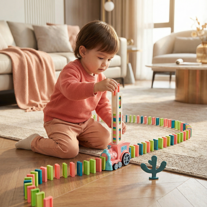 Domino Path Train Playset Product Image 03