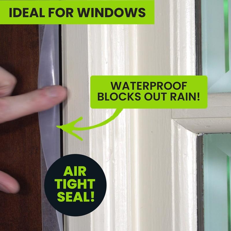 Doorgap Self Adhesive Silicone Seal Strip Product Image 07